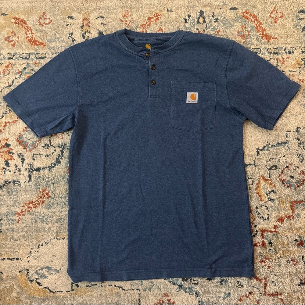 Carhartt Navy Short Sleeve Tee